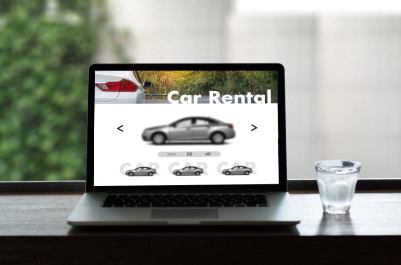 image montrant un site de location de voiture entre particuliers