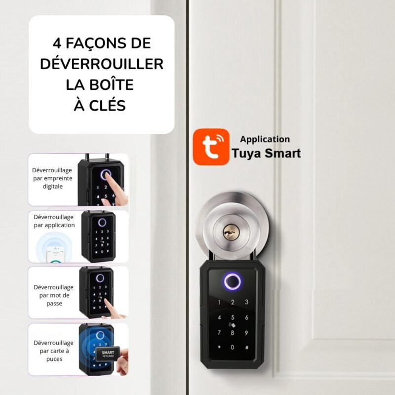 Boîte à clés intelligente - CleaBox – Sécurisée et Connectée