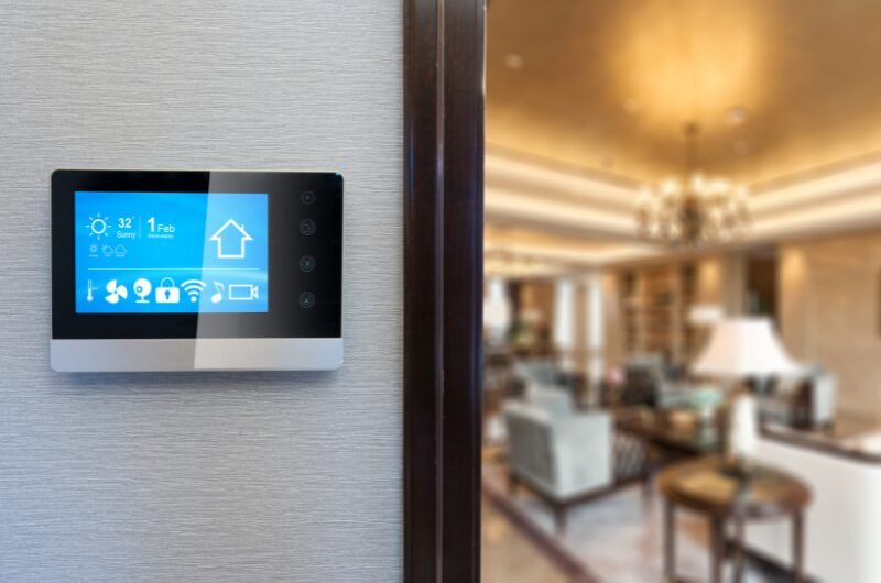 photo d'un thermostat connecté