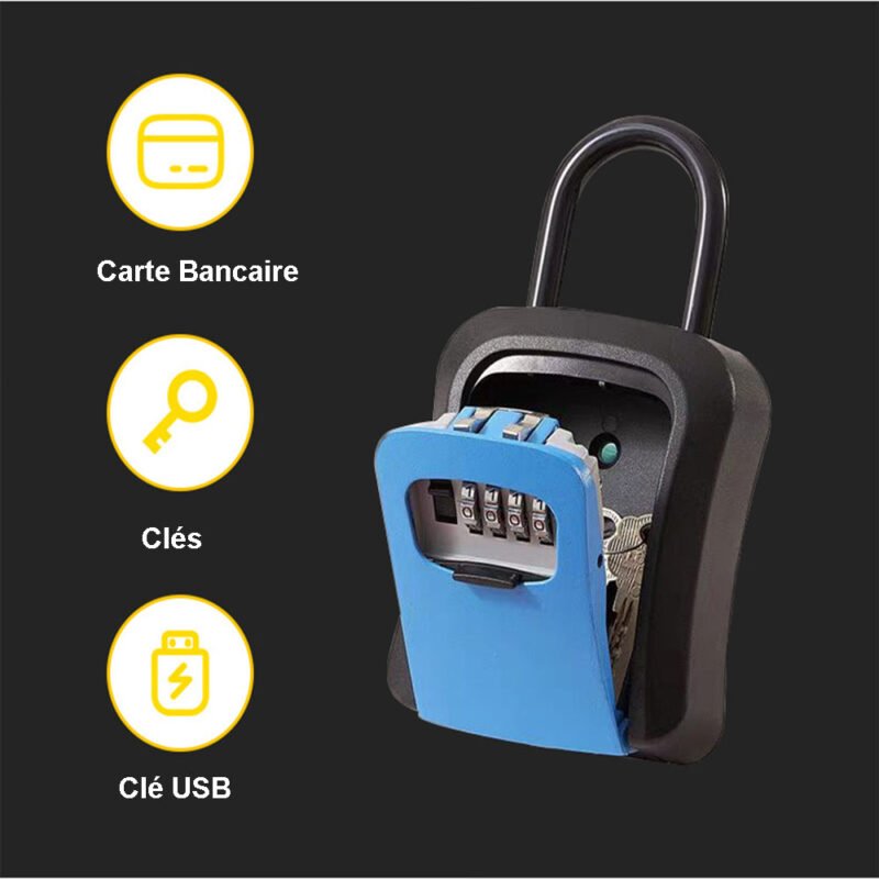 Boite à Clé Câble Métallique avec code