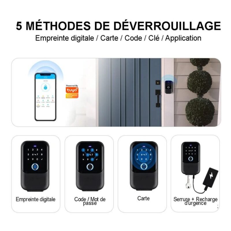 Boîte à Clés Connectée Extérieur Étanche