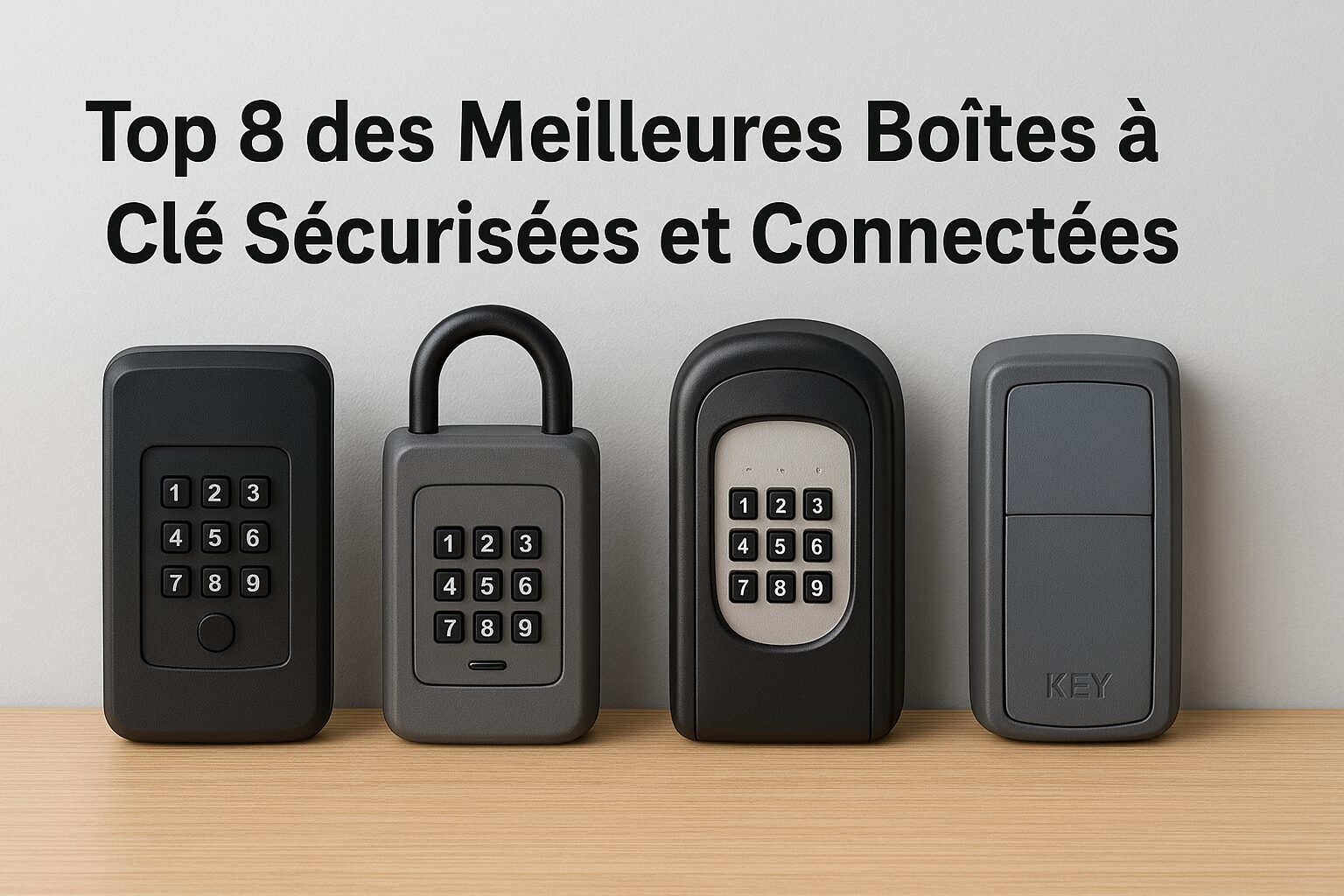 Top 8 des Meilleures Boîtes à Clé Sécurisées et Connectées
